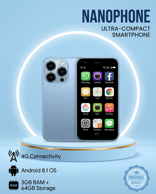 Nanophone™ Mini Smartphone